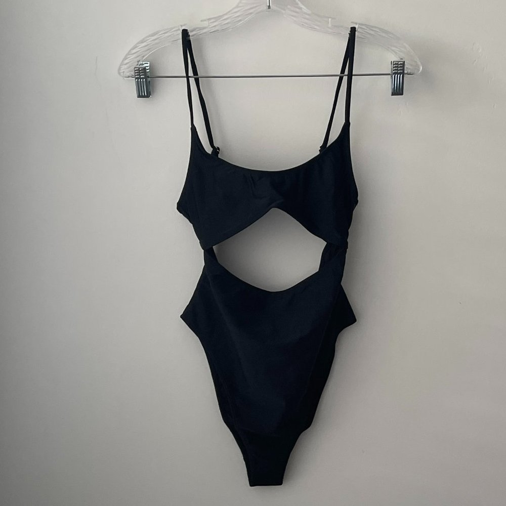 Forever 21 Swimwear One Piece- Black